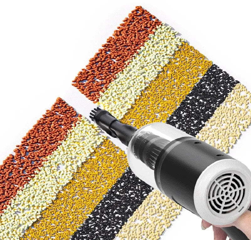 Aspirador de Pó Automotivo Portátil Sem Fio – Alta Potência 2 em 1 (Sucção e Sopro)